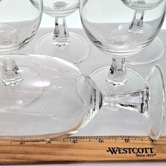 6 Cristal DArques Grand Noblesse Iced Tea Glasses 7" minimalist simplicity clean - Picture 8 of 9